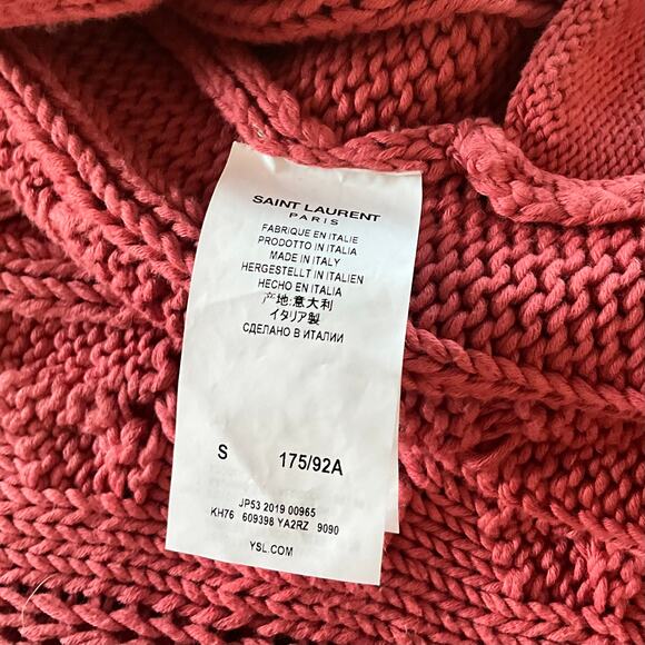 SAINT LAURENT PARIS: Men's Knit Cardigan - S - Picture 6 of 8